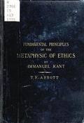 Cover: Groundwork of the Metaphysics of Morals