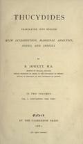 Cover: History of the Peloponnesian War